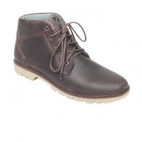 Coffee Full Leather Casual Boot FFS410