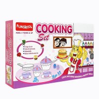 Funskool Cooking Set - Colorful Cooking Set For Language and Social Skills