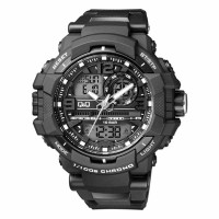 Q&Q GW86J001Y Analog Digital Black Dial Men's Watches