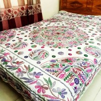 Hand Made Cotton Nakshi Katha 2 - Multi Color