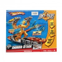 Hot Wheels Trick Tracks Android Attack Stunt Set
