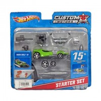 New 2 In 1 Hot Wheels Twin Mill Iii Custom Motors Car Starter Kit 15+ Parts