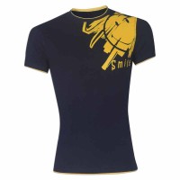 Smile Round Neck T – Shirt YG36 Black