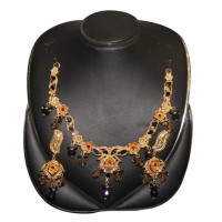 Mixed Silver Gold Plated Necklace Set-02