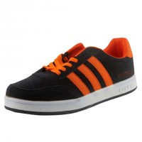 Adidas Campus Casual Replica Shoes Black Orange 