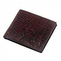 Dinoo’s Chocolate Men’s Leather Wallet 1984