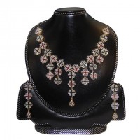 Diamond Cut Necklace Set-005
