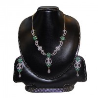 Diamond Cut Necklace Set-006
