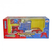 Optimus Prime Transformation Truck Toy Remote Control 