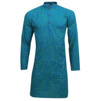 Exclusive Printed Eid Panjabi SB02E Lapis Blue