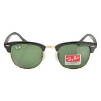 Ray-Ban Club Master  RB 3016 Polarized Black-Green Replica Sunglasses
