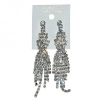 Stylish Crystal Clear Color Stone Earring ER35