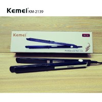 Kemei KM-2139 Flat Straightening Iron Professional Hair Straightener Tourmaline Ceramic Plate Fast Heating Igitial Hair Splint