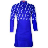 Puja Special Printed Cotton Punjabi MH136