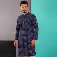 OBTAIN Premium Slim Fit Festive Collection Panjabi OL2716