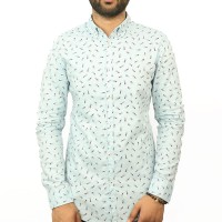 OBTAIN Premium Slim Fit Printed Casual Shirt OL724