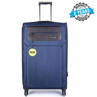PRESIDENT 28 inch Expandable Soft Case Suitcase Luggage Blue PBL714