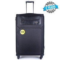 PRESIDENT 28 inch Expandable Soft Case Suitcase Luggage Black PBL715