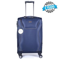 PRESIDENT 22 inch Expandable Soft Case Suitcase Luggage Blue PBL717