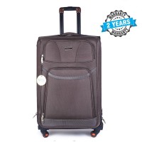 PRESIDENT 28 inch Soft case Travel Luggage On 4-Wheels Suitcase Brown PBL750