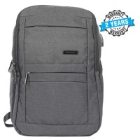 President Waterproof Unisex  Backpack  Nylon Grey PBL800