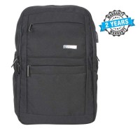 President Waterproof Unisex  Backpack  Nylon Black PBL801