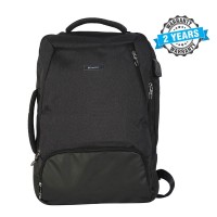 President Waterproof  Fashionable Backpack Nylon Black  PBL810