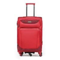 President 20" Waterproof Solid Red Travel Trolley Bag PBL861B