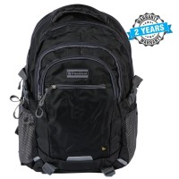 President Waterproof  Fashionable Backpack Nylon Black  PBL907