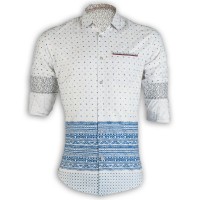 PRODHAN Pure Cotton Casual Printed Shirt PC253