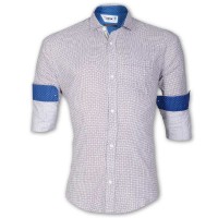 DEVIL Pure Cotton Ball Printed Casual ‍Shirt DE136