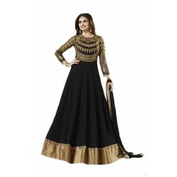 Exclusive Designer Anarkali Suits Black 2016