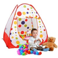 Children Polka Dot Ball Print Play House