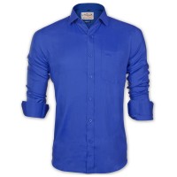 LAVELUX Premium Classic Fit Solid Cotton Formal Shirt LMS457