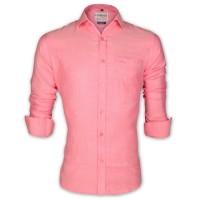 LAVELUX Premium Classic Fit Solid Cotton Formal Shirt LMS452