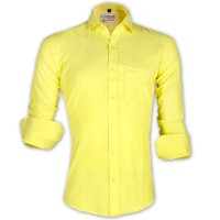 LAVELUX Premium Classic Fit Solid Cotton Formal Shirt LMS453