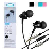 Original REMAX RM-501 Enhanced Bass Headset Black/Blue/Pink/White