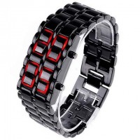 Samurai LED Watch Red