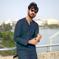 SIMPLE OUTFITS Comfort Cotton Panjabi SCP2220 - Indigo Blue