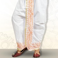 SIMPLE OUTFITS Puja Collection Dupion Silk Dhoti SD51