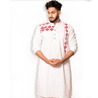 SIMPLE OUTFITS Festive Collection Cotton Print Panjabi SP717