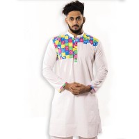 SIMPLE OUTFITS Festive Collection Cotton Print Panjabi SP724