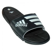 Stylish Adidas Slipper EP202 Black With White