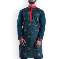 Shadhinota Dibosh Special Cotton Punjabi  SW745