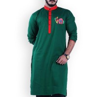 Shadhinota Dibosh Special Cotton Punjabi SW748