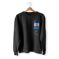 Argentina Branding with Messi's Signature HD Print Sweatshirt ABS008