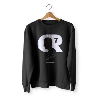 Famous CR7 Typography with Sign HD Print Sweatshirt PCS013