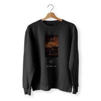 Neymar Poster with Sign HD Print Black Sweatshirt NPS024A