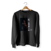 Neymar Pictorial Poster with Sign HD Print Black Sweatshirt NPS025A