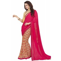 Vinay Star Walk Chiffon Georgette Saree With HTE Blouse  - SW48